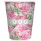 Watercolor Peonies Waste Basket (Personalized)