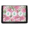 Watercolor Peonies Trifold Wallet