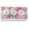 Watercolor Peonies Vinyl Checkbook Cover (Personalized)