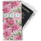 Watercolor Peonies Travel Document Holder