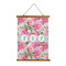 Watercolor Peonies Wall Hanging Tapestry (Personalized)