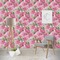 Watercolor Peonies Wallpaper & Surface Covering