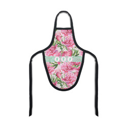Watercolor Peonies Bottle Apron (Personalized)
