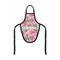 Watercolor Peonies Wine Bottle Apron - FRONT/APPROVAL
