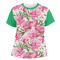 Watercolor Peonies Women's Crew T-Shirt - Small