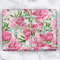 Watercolor Peonies Wrapping Paper Roll - Matte - Wrapped Box