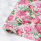 Watercolor Peonies Wrapping Paper Rolls- Main