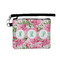 Watercolor Peonies Wristlet ID Case w/ Multiple Names