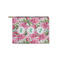 Watercolor Peonies Zipper Pouch - Small - 8.5"x6" (Personalized)