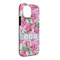 Watercolor Peonies iPhone 13 Pro Max Tough Case - Angle