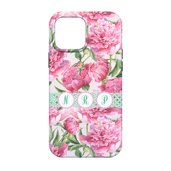 Watercolor Peonies iPhone 13 Tough Case - Back