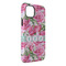 Watercolor Peonies iPhone 14 Plus Tough Case - Angle