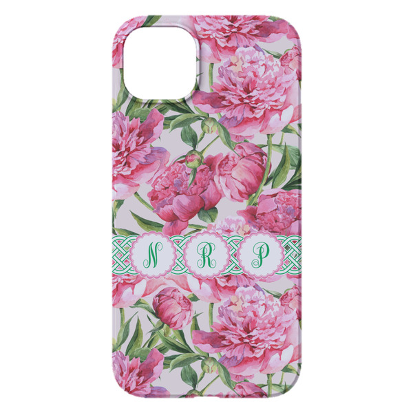 Watercolor Peonies iPhone 14 Pro Max Case - Back