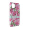 Watercolor Peonies iPhone 14 Tough Case - Angle
