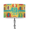 Cute Elephants 12" Drum Lampshade - ON STAND (Poly Film)