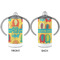 Cute Elephants 12 oz Stainless Steel Sippy Cups - APPROVAL