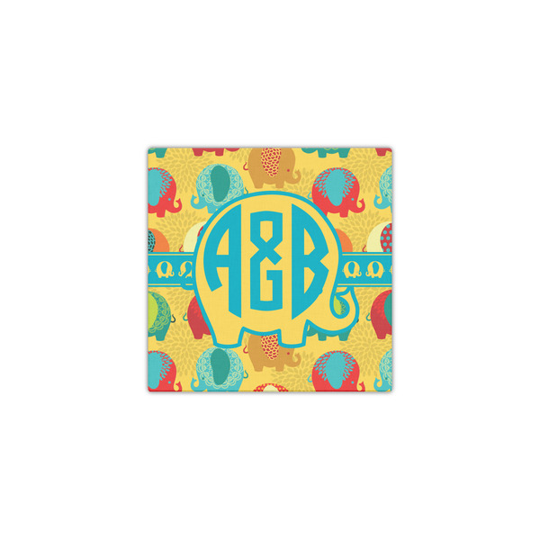 Cute Elephants 12x12 - Canvas Print - Front View