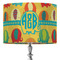 Cute Elephants 16" Drum Lampshade - ON STAND (Fabric)