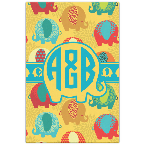 Cute Elephants 20x30 - Canvas Print - Front View