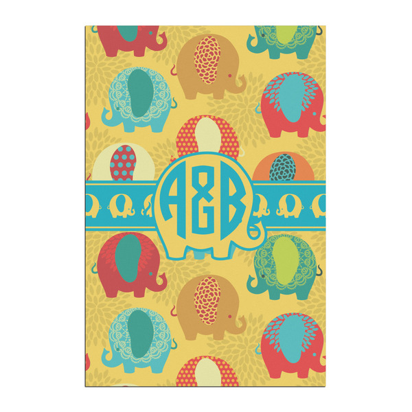 Custom Cute Elephants Posters - Matte - 20x30 (Personalized)