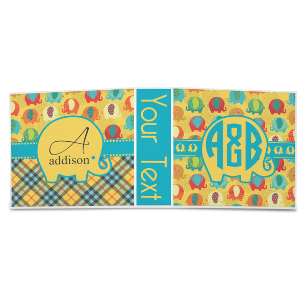 Cute Elephants 3-Ring Binder Approval- 3in