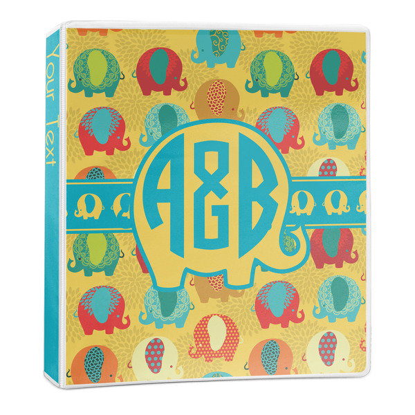 Cute Elephants 3-Ring Binder Main- 1in