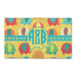 Cute Elephants 3' x 5' Patio Rug (Personalized)