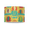 Cute Elephants 8" Drum Lampshade - FRONT (Poly Film)