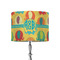Cute Elephants 8" Drum Lampshade - ON STAND (Fabric)