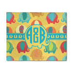 Cute Elephants 8' x 10' Patio Rug (Personalized)