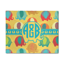 Cute Elephants 8' x 10' Patio Rug (Personalized)