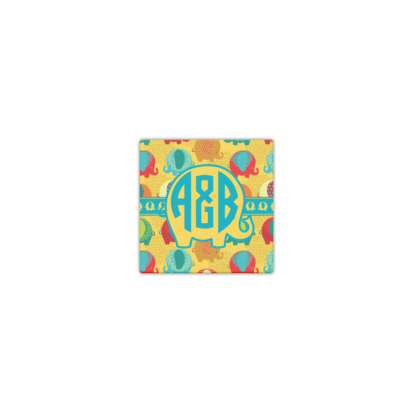 Cute Elephants 8x8 - Canvas Print - Front View