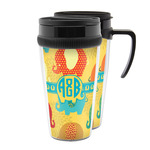 Cute Elephants Acrylic Travel Mug (Personalized)