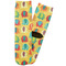 Cute Elephants Adult Crew Socks - Single Pair - Front and Back