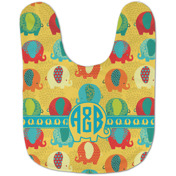 Cute Elephants Baby Bib - AFT flat