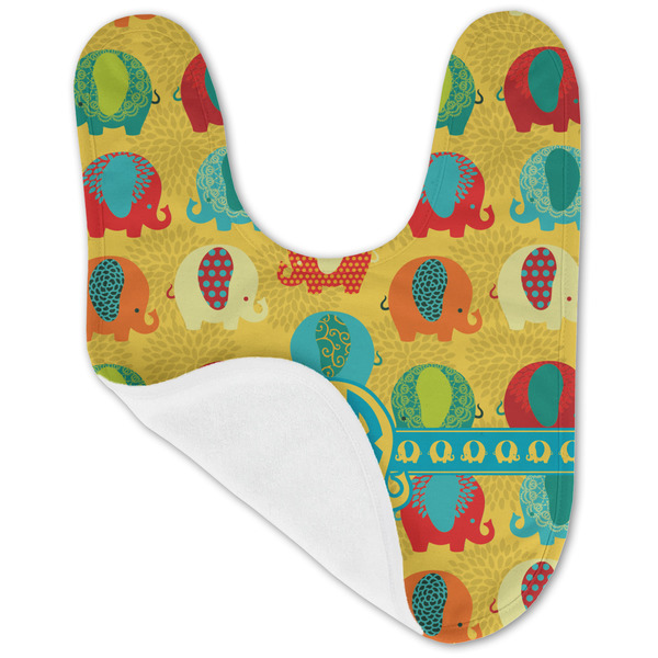 Cute Elephants Baby Bib - AFT folded