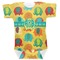 Cute Elephants Baby Bodysuit 0-3 (Personalized)