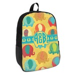 Cute Elephants Kids Backpack (Personalized)