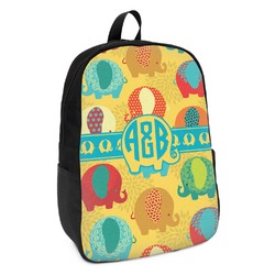 Cute Elephants Kids Backpack (Personalized)