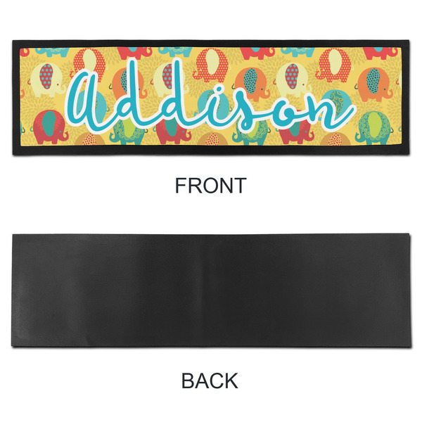 Cute Elephants Bar Mat - Large - APPROVAL