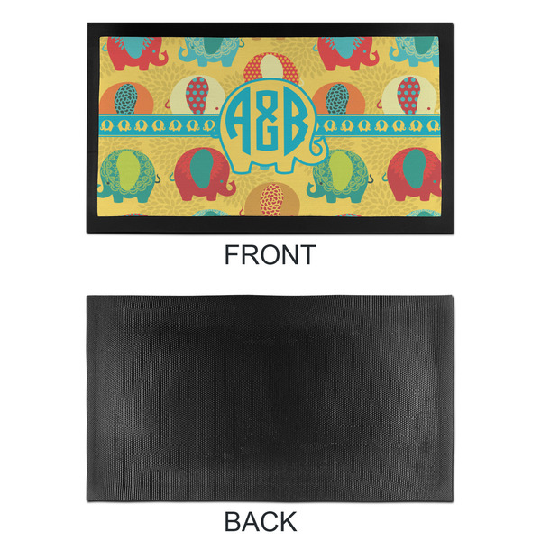 Cute Elephants Bar Mat - Small - APPROVAL