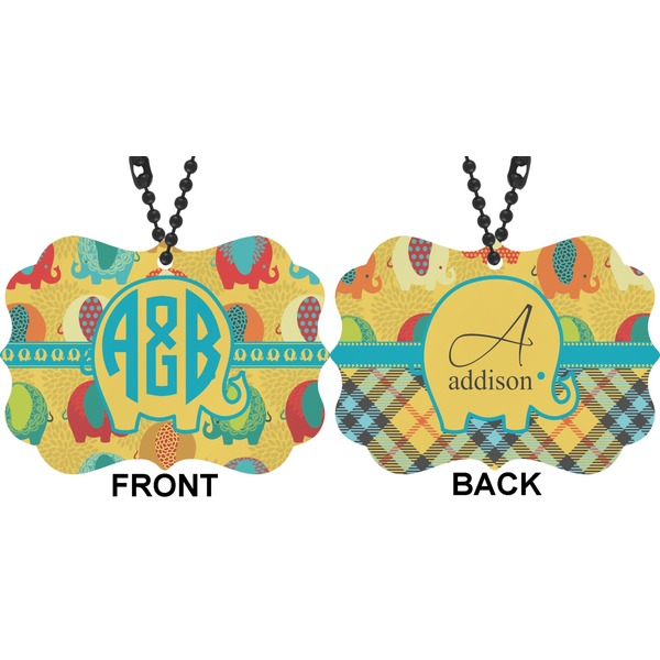 Cute Elephants Car Ornament (Approval)