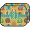 Cute Elephants Car Floor Mats (Back Seat) (Personalized)