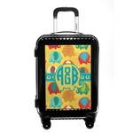 Cute Elephants Carry On Hard Shell Suitcase (Personalized)