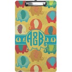 Cute Elephants Clipboard (Legal Size) (Personalized)