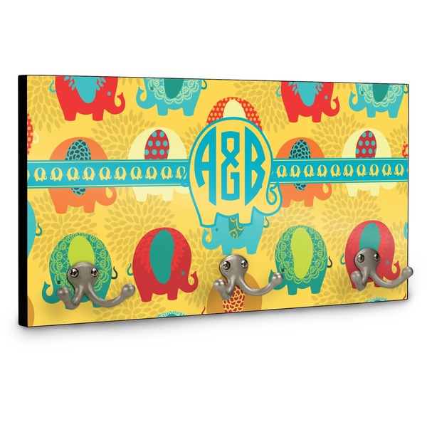 Cute Elephants Coat Hanger Main