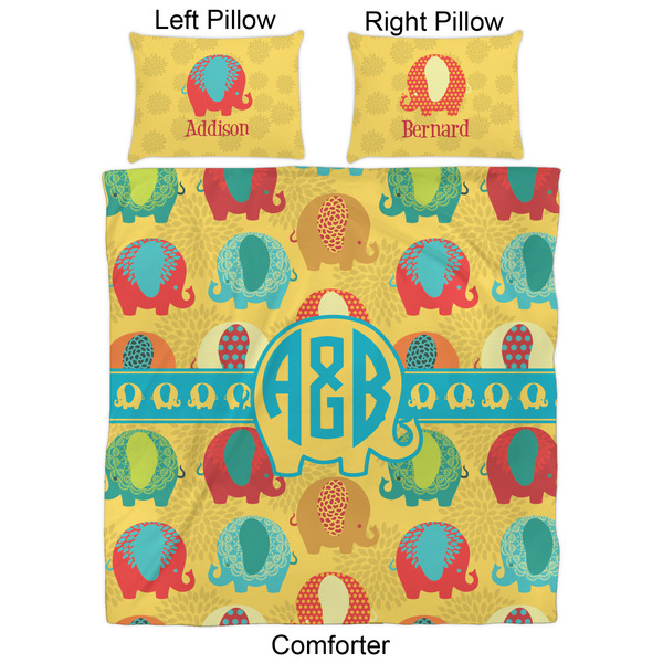 Cute Elephants Comforter Set - Queen - Approval