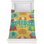 Cute Elephants Comforter - Twin XL (Personalized)