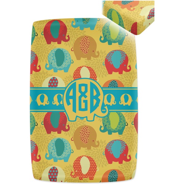 Cute Elephants Crib Fitted Sheet - Apvl