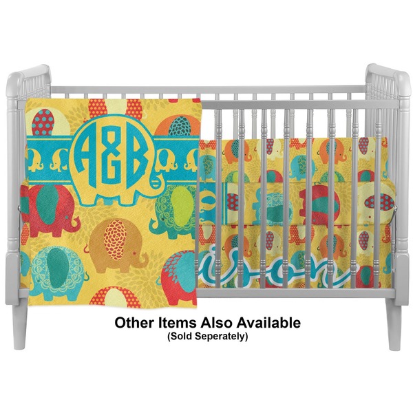Cute Elephants Crib - Profile Sold Seperately